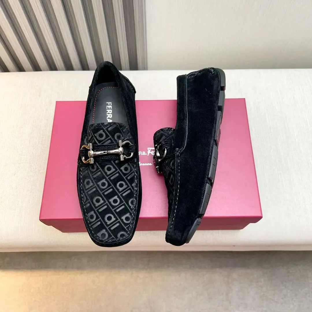 Men's men's shoes 💰620 Ferragamo new high-end quality 🔥 imported cowhide ➕ cowhide lining size 38-45